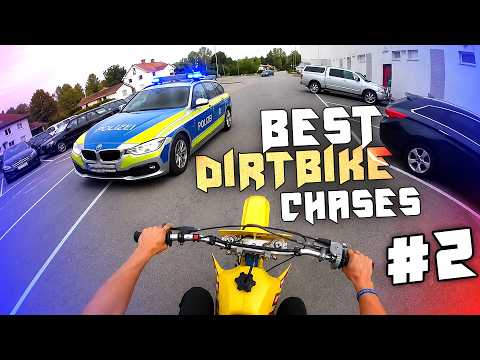 DIRT BIKERS VS COPS #2 - BEST DIRT BIKE POLICE CHASES OF ALL TIME! thumbnail