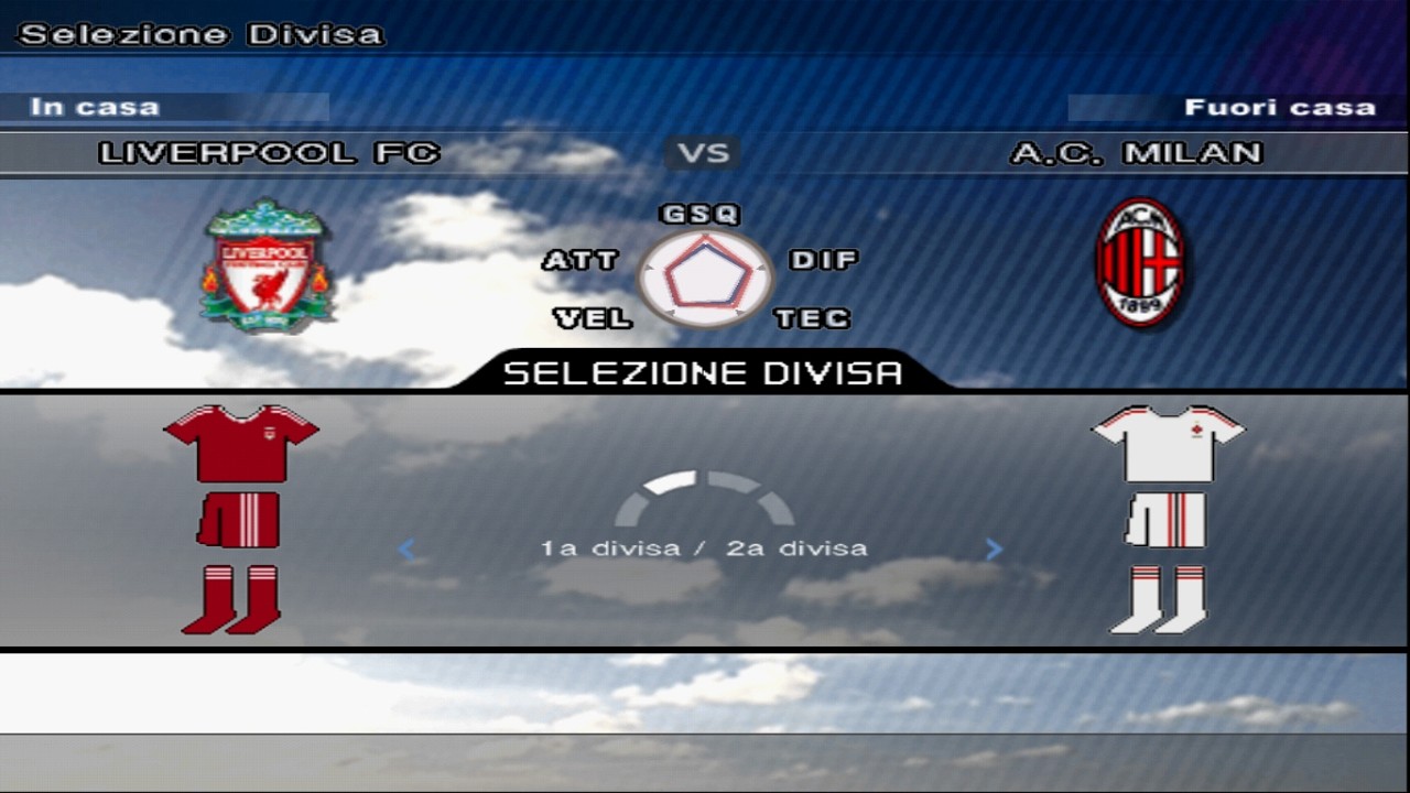 PES2009 | LIVERPOOL - MILAN