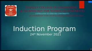 INDUCTION PROGRAM 2021-22 DAY 1