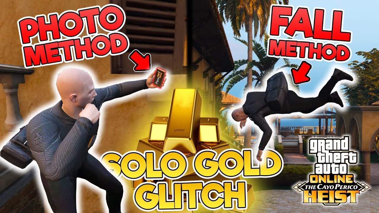 HOW TO GET GOLD SOLO IN CAYO PERICO HEIST (SOLO GOLD GLITCH) YouTube