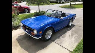 Triumph TR6: my first restoration and the choices I made (incl. successes and failures!)