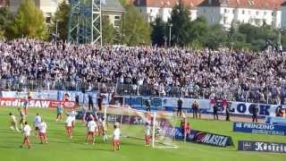 Randale an der Saale Hallescher FC vs. FCM 1:1