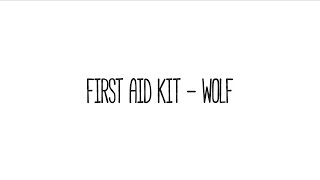First Aid Kit - Wolf