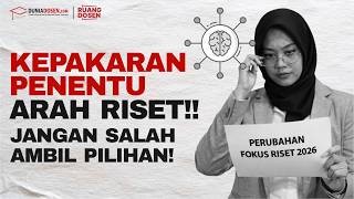 Pentingnya Kepakaran Riset Di 2026 Keberhasilan Penelitian Ada Disini Ruang Dosen