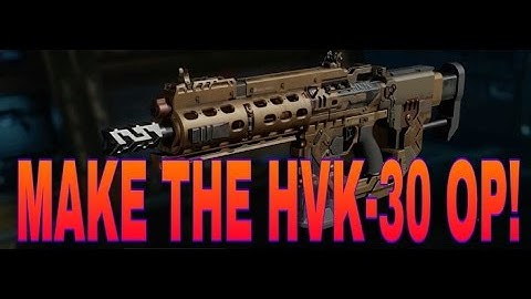 COD BO3 HOW TO MAKE HVK-30 OVER POWERED! BEST CLASS SETUP!