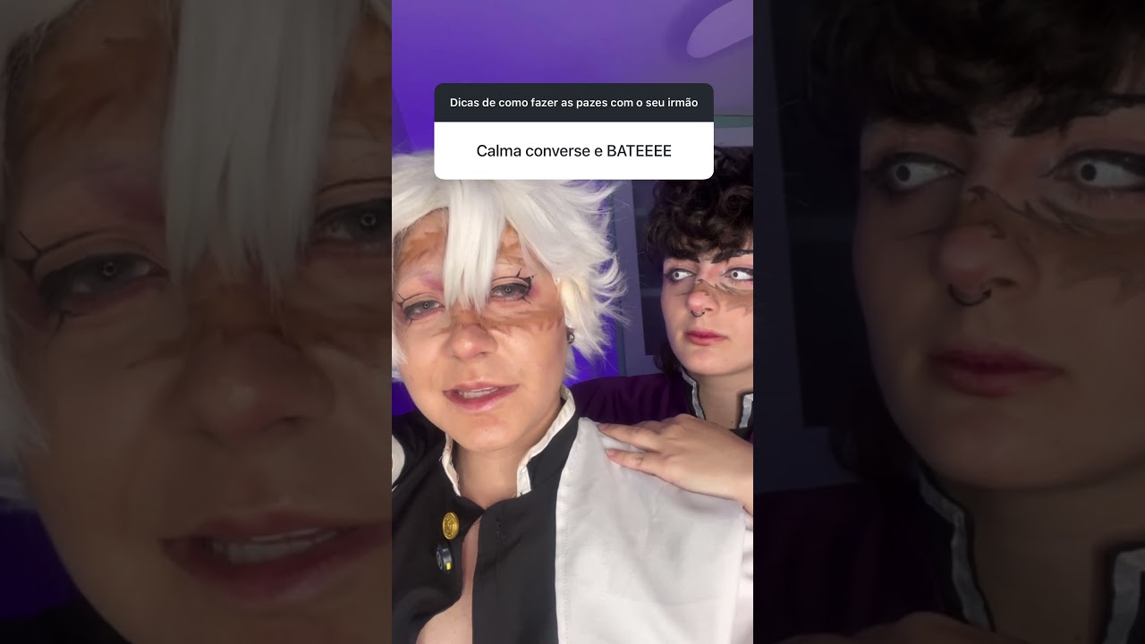 DICAS DE COMO FAZER AS PAZES COM SEU IRMÃO #kimetsunoyaiba #cosplay @Nandalorenzine