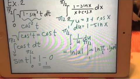 Natural Log Integration (with trig) part 2