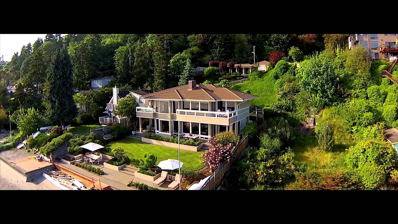 Three Tree Point Waterfront Estate 2683 172nd Street Seattle YouTube
