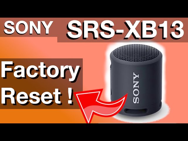 Pairing Sony SRS XB13 Bluetooth Speaker to an Android Phone (How