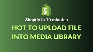 How to Upload File into Media Library Shopify | How to upload PDF in Shopify