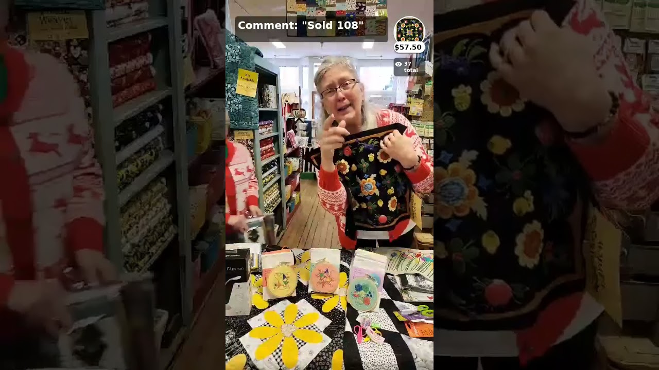 Blizzard LIVE Shopping at Hen & Chicks Studio in Conrad, Iowa