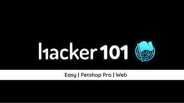 Hacker101 CTF | Easy | Petshop Pro | Web | Flag0