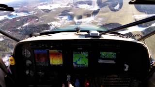Landing Millinocket