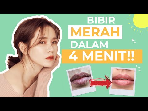 Cara Memerah Bibir Secara Alami
