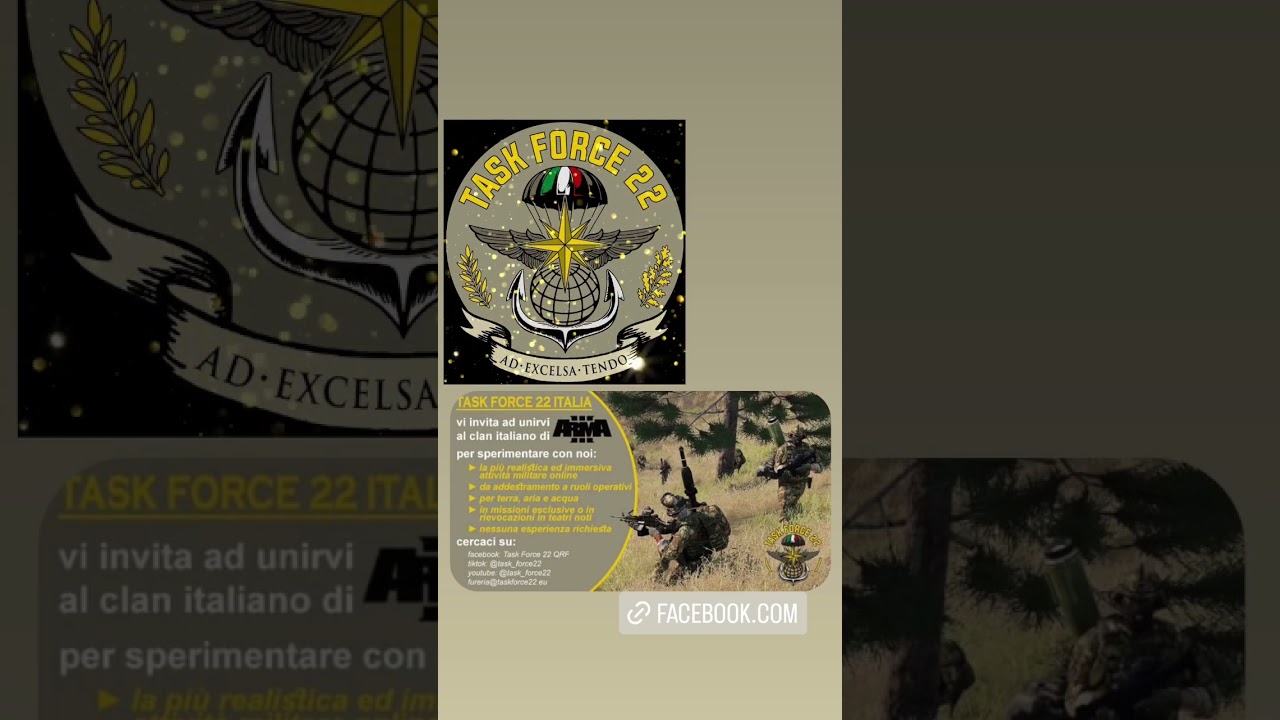 Steam acquista ora il gioco Arma 3 e gioca con noi Task Force 22 QRF