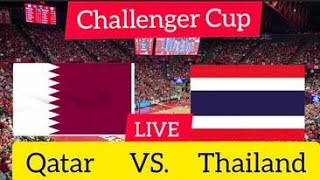 Thailand Vs Qatar LIVE Score UPDATE Today 2023 FIVB Volleyball Mens Challenger Cup