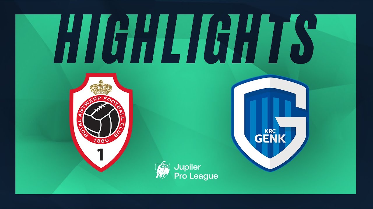 các nhà cái casino có trò chơi fantan Royal Antwerp FC - KRC Genk moments forts