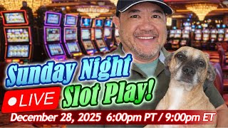 🛑 LIVE Slot Play with a New Assistant 🐶!? Sunday Night Casino Fun from Sunset Station! #liveslots screenshot 5