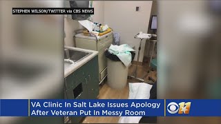 Veteran's Photos Of Dirty VA Clinic Room Go Viral, Prompts Apology
