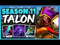 THE NEW ITEMS MAKE TALON AN ABSOLUTE GOD (ONE SHOT EVERYTHING) - League of Legends