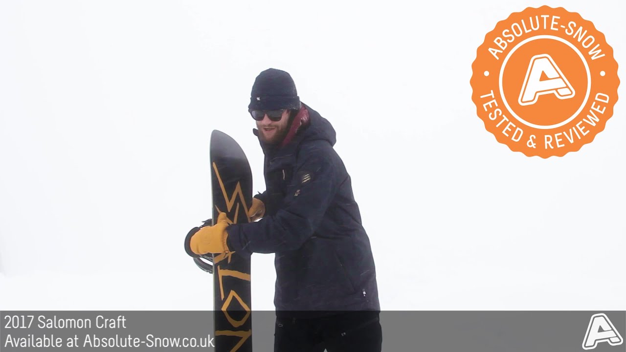 2016 / Salomon Craft Snowboard | Video Review