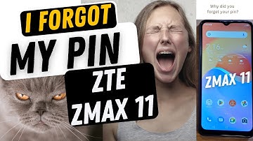 ZTE ZMax 11 - I Forgot my Pin Pattern or Password  - How to Reset My ZTE Phone
