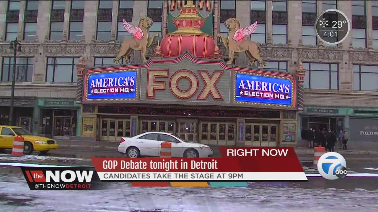 GOP debate tonight in Detroit YouTube