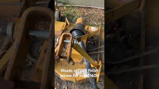 Woods rd7200 mower for sale