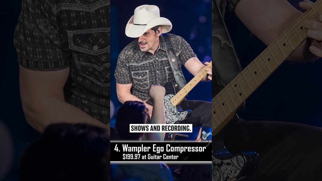 7 Guitar Pedals Included In Brad Paisley S Rig LINKS ATTACHED 