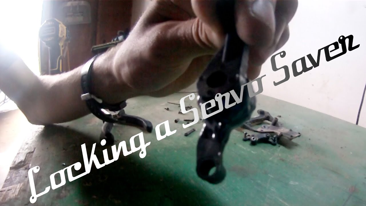 How to Lock a Servo Saver