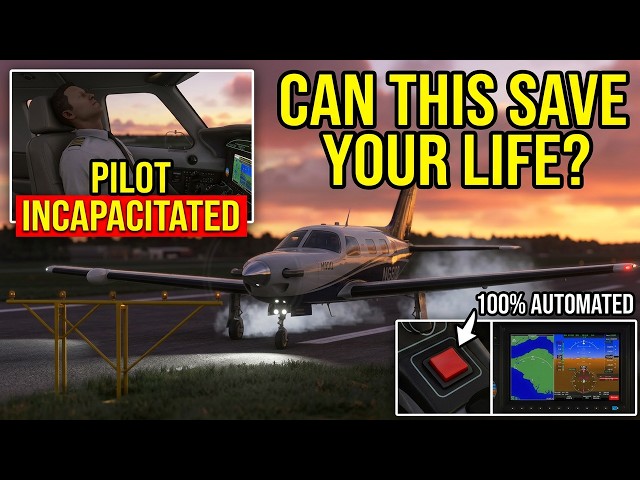 Can this system save your life? | FSReborn Piper 600 emergency autoland (MSFS 2024)