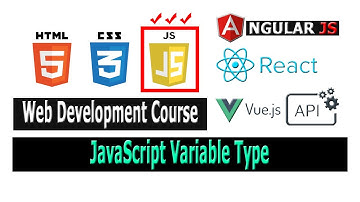 Web Development Tutorials । JavaScript Bangla Tutorials । 4. Variable type, Numeric, String, Boolean