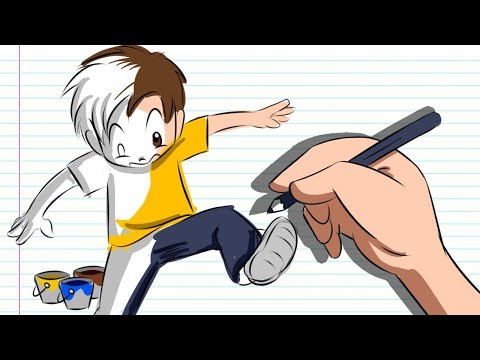 Vídeo: Como Fazer Desenhos Animados Em Um Computador