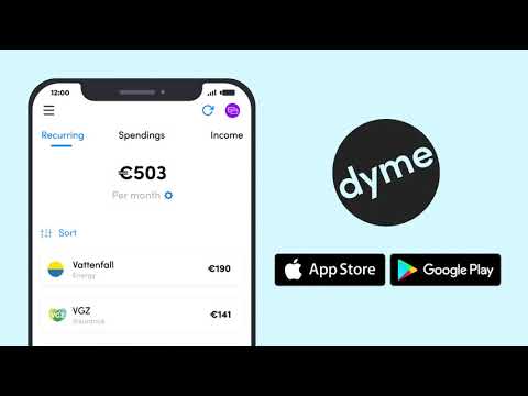 Dyme: Geld Budgetmanager