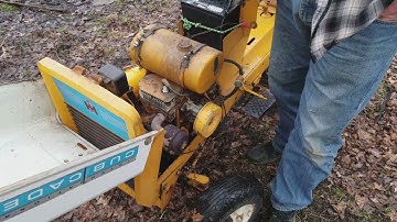 Cub Cadet 71 first start up.