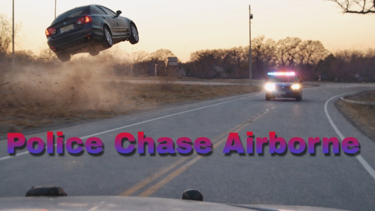 High Speed Police Chase Ends in Airborne Crash | Dash Cam Police ...
