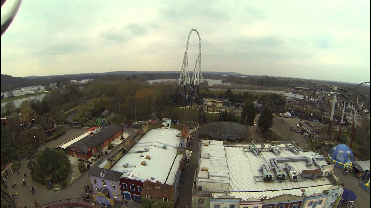 Thorpe Park - Detonator on ride POV - YouTube