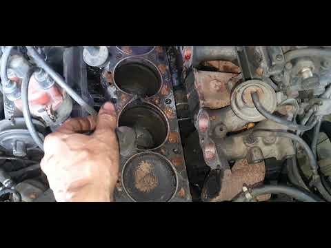 5k engine loss compression 2&3 cylinders (by jess automotive ) - YouTube