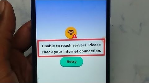 How to fix Unable to reach servers. Please check your internet connection. in Playship Rummy
