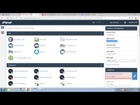 Hưỡng Dẫn Trỏ Miền Về Host Cpanel 11 2018
