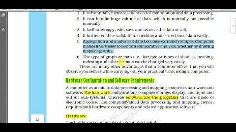 Use of Computer in Data Processing and Mapping(Part 1),12 Practical by ShyamkumarKhangembam(PGT,NVS)