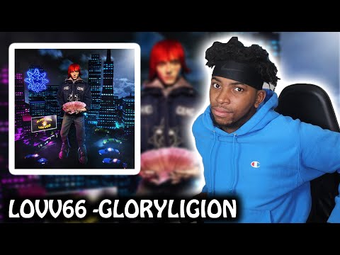 LOVV66 - GLORYLIGION FULL ALBUM || Реакции иностранцев