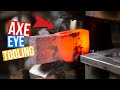 Making AXE EYE TOOLING - Blacksmithing work