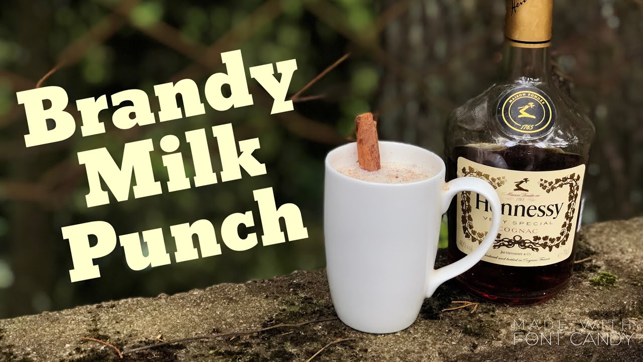 The Brandy Milk Punch Epic Brunch Cocktail for your summer vacation