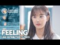 April  feeling line distribution  lyrics color coded patreon requested