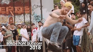 The Third Annual Boschi Pope Skate Off 2018