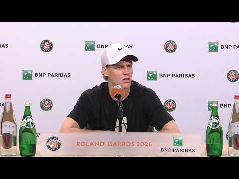Video Roland-Garros 2026 - Jannik Sinner: Non ricordo lultima volta che mi sono sentito così debole