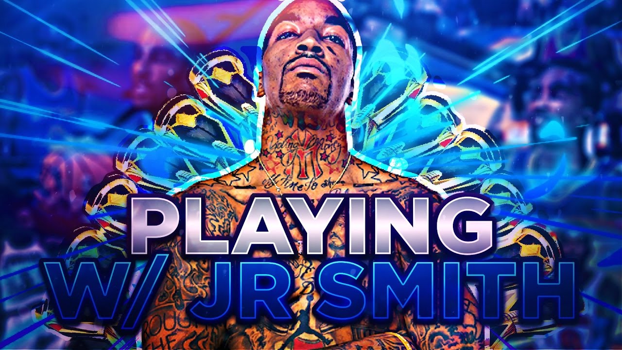 JR SMITH DM'D ME!! HITTING WILD CONTESTED 3'S ON NBA 2K17 MYPARK WITH JR SMITH!!!