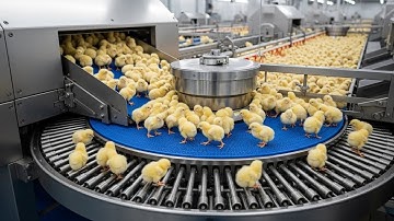 Inside a $100 MILLION Chicken Mega Factory 😱 How AI Produces 500,000 Chicks Every Week