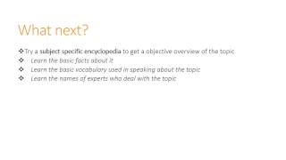 The Hardest Part of Research: Choosing & Narrowing a Topic